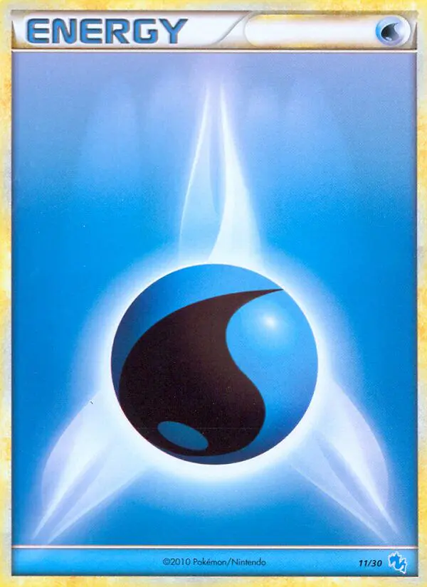 Carta Water Energy 11/30 de HS trainer Kit (Gyarados)