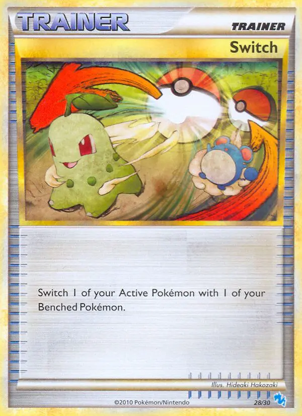 Carta Switch 28/30 de HS trainer Kit (Gyarados)