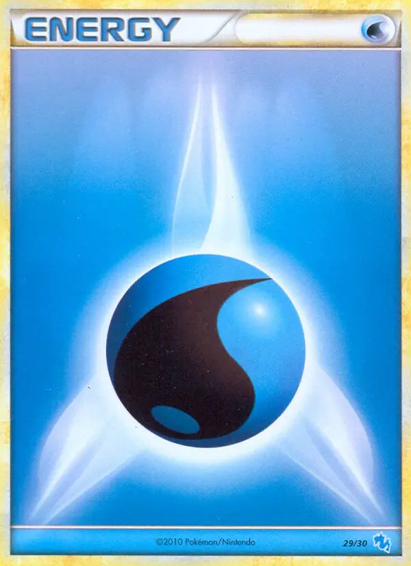 Carta Water Energy 29/30 de HS trainer Kit (Gyarados)