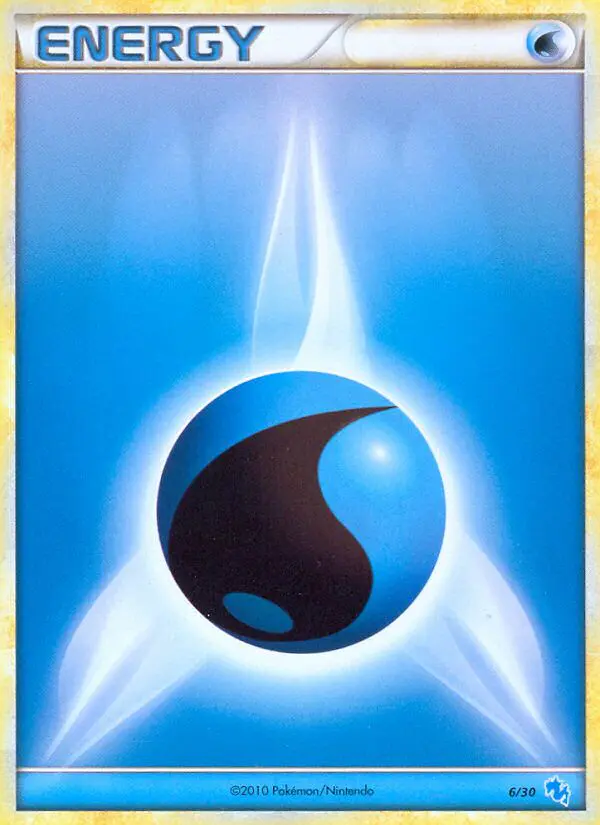 Carta Water Energy 6/30 de HS trainer Kit (Gyarados)