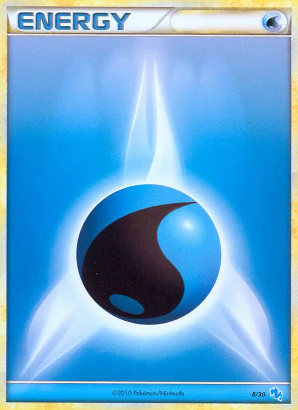 Carta Water Energy 8/30 de HS trainer Kit (Gyarados)