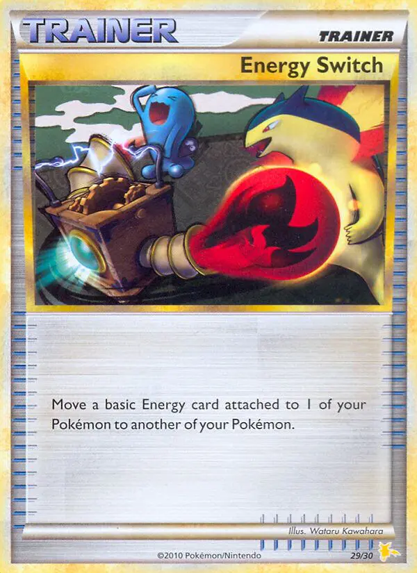Carta Energy Switch 29/30 de HS trainer Kit (Raichu)