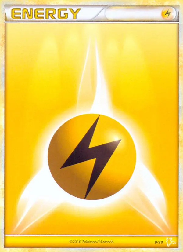 Carta Lightning Energy 9/30 de HS trainer Kit (Raichu)
