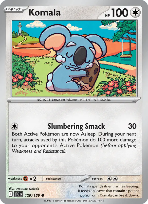Carta Komala 129/159 de Journey Together