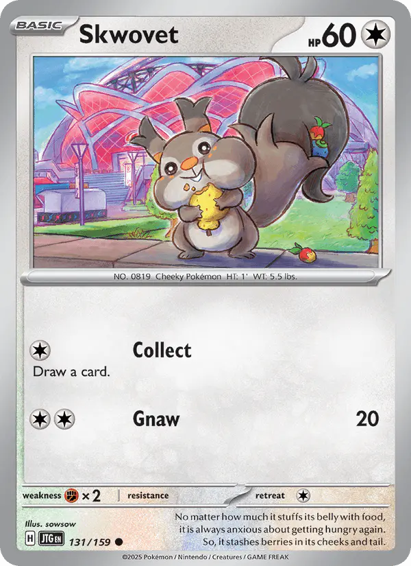 Carta Skwovet 131/159 de Journey Together