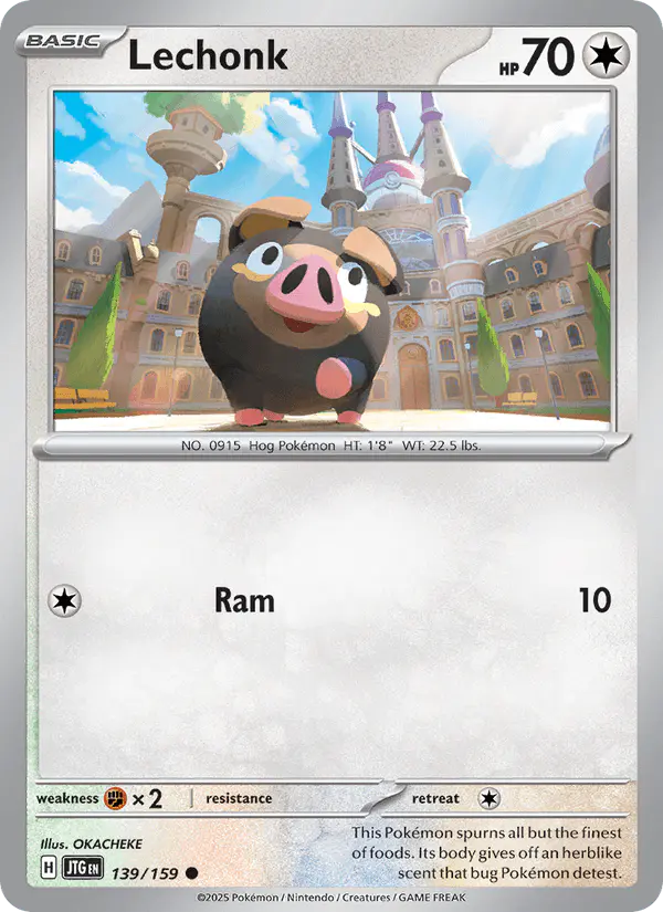 Carta Lechonk 139/159 de Journey Together