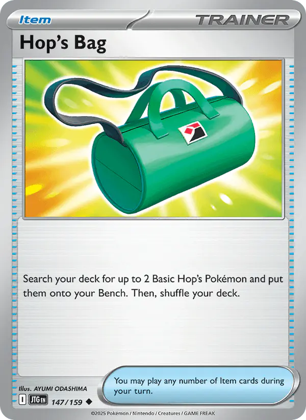 Carta Hop's Bag 147/159 de Journey Together
