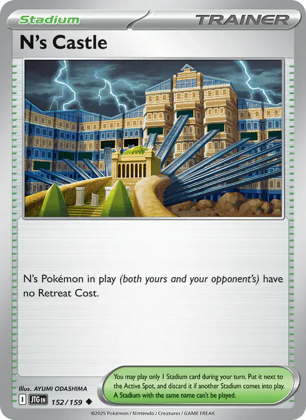Carta N's Castle 152/159 de Journey Together