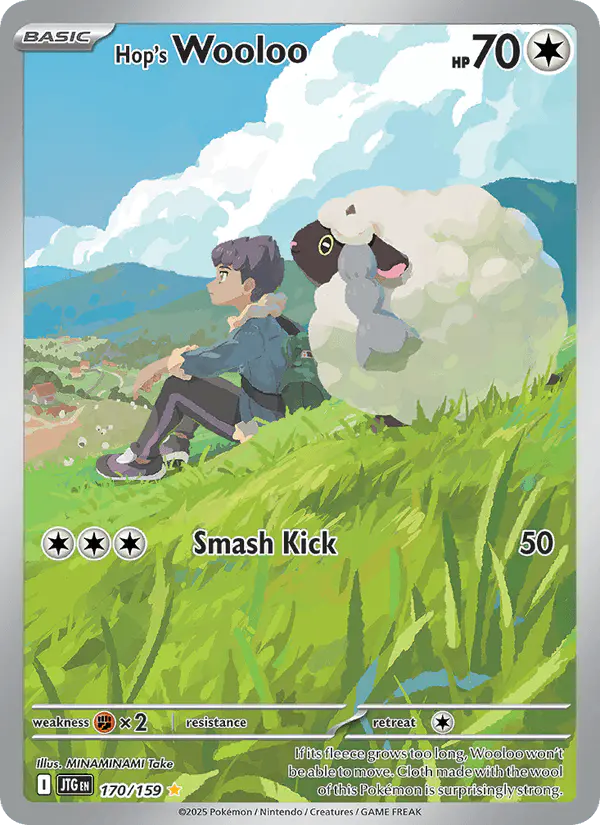 Carta Hop's Wooloo 170/159 de Journey Together