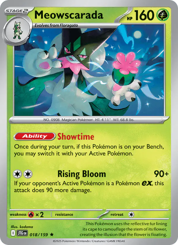 Carta Meowscarada 018/159 de Journey Together