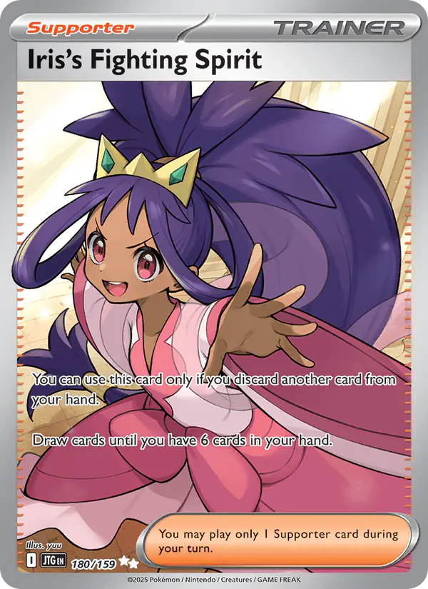 Carta Iris's Fighting Spirit 180/159 de Journey Together