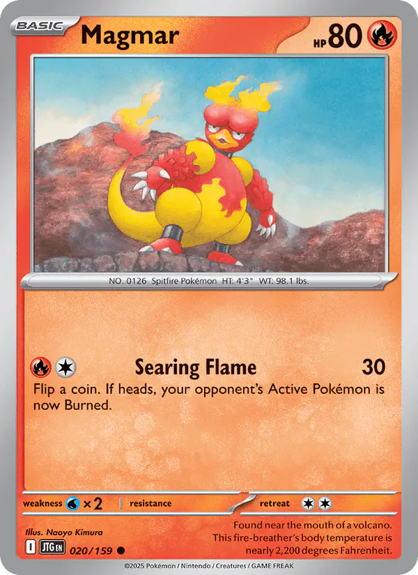 Carta Magmar 020/159 de Journey Together