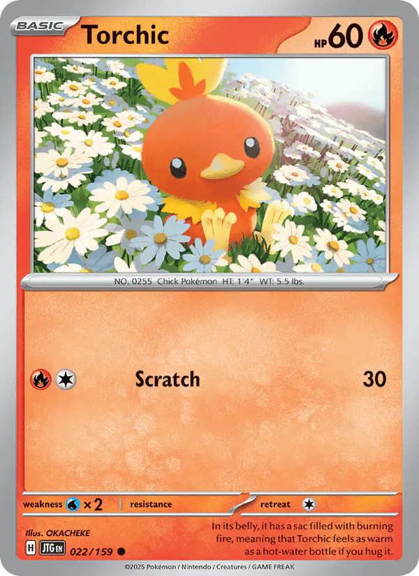 Carta Torchic 022/159 de Journey Together