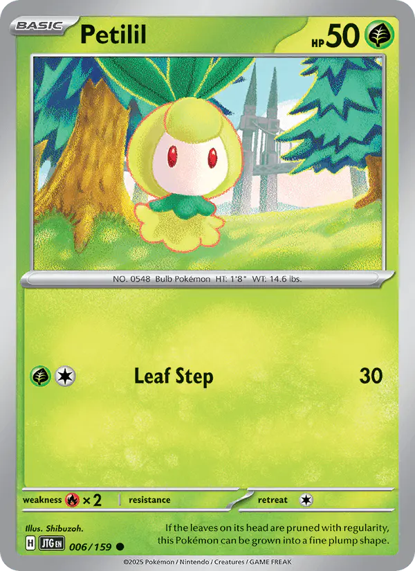 Carta Petilil 006/159 de Journey Together