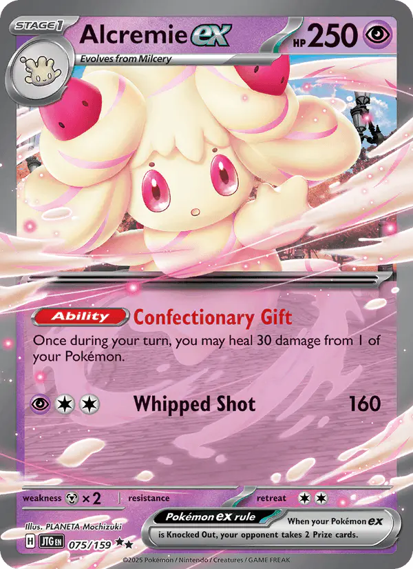 Carta Alcremie ex 075/159 de Journey Together