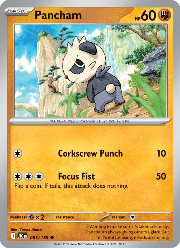 Carta Pancham 083/159 de Journey Together