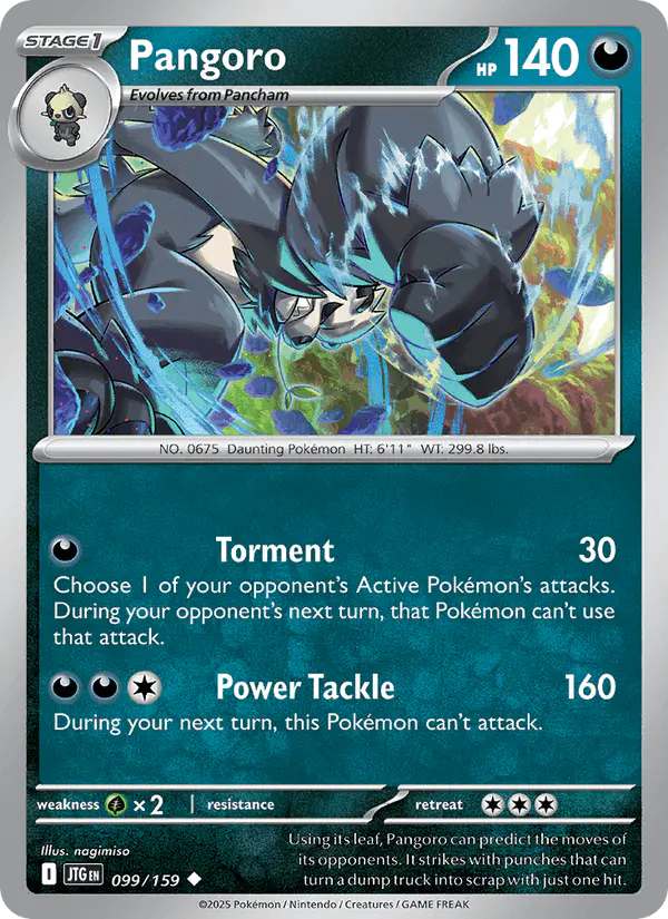 Carta Pangoro 099/159 de Journey Together