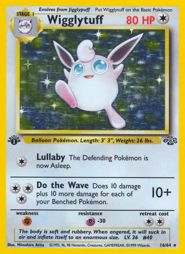 Carta Wigglytuff 16/64 de Jungle