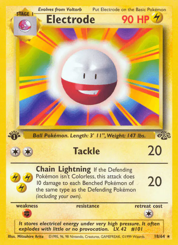 Carta Electrode 18/64 de Jungle