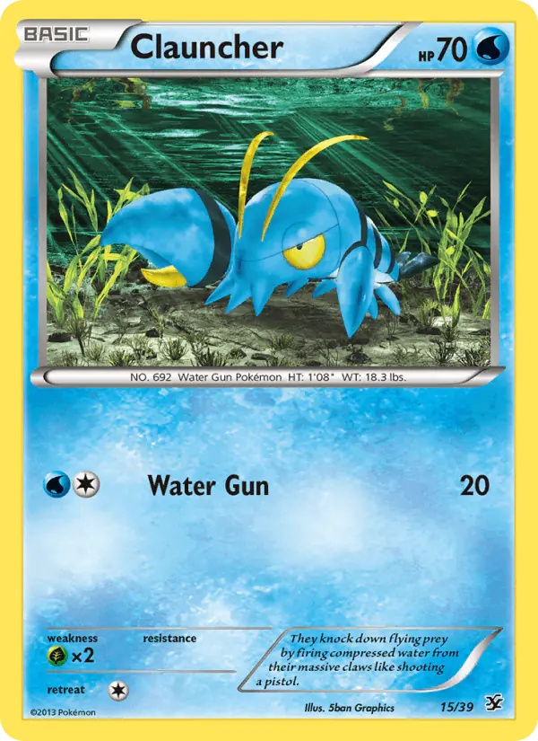 Carta Clauncher 15/39 de Kalos Starter Set