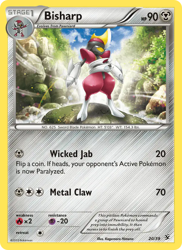 Carta Bisharp 20/39 de Kalos Starter Set