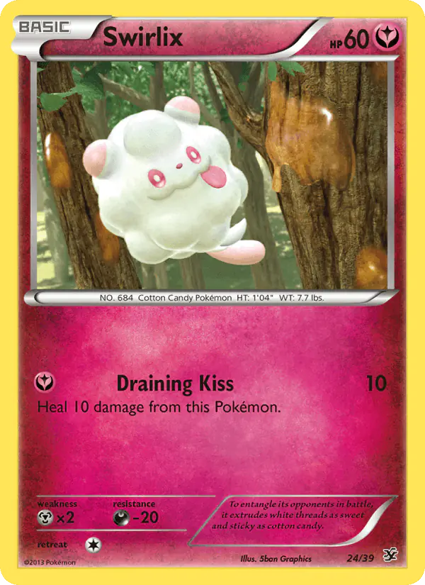 Carta Swirlix 24/39 de Kalos Starter Set