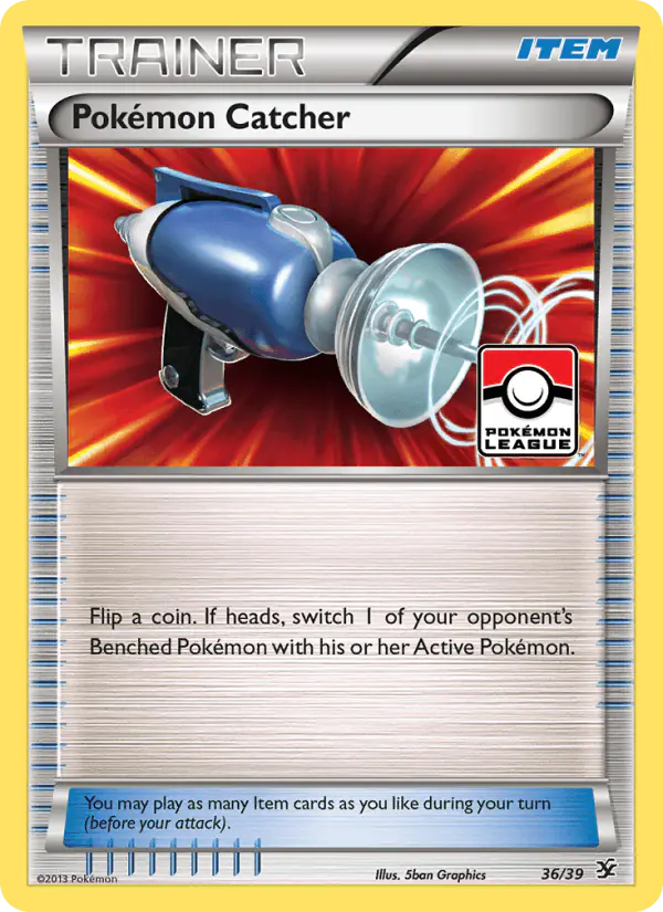 Carta Pokémon Catcher 36/39 de Kalos Starter Set