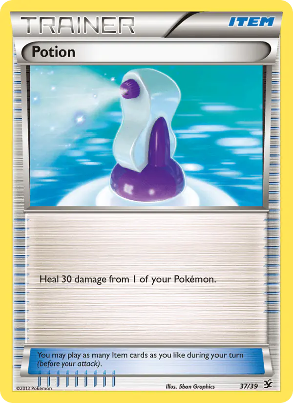 Carta Potion 37/39 de Kalos Starter Set