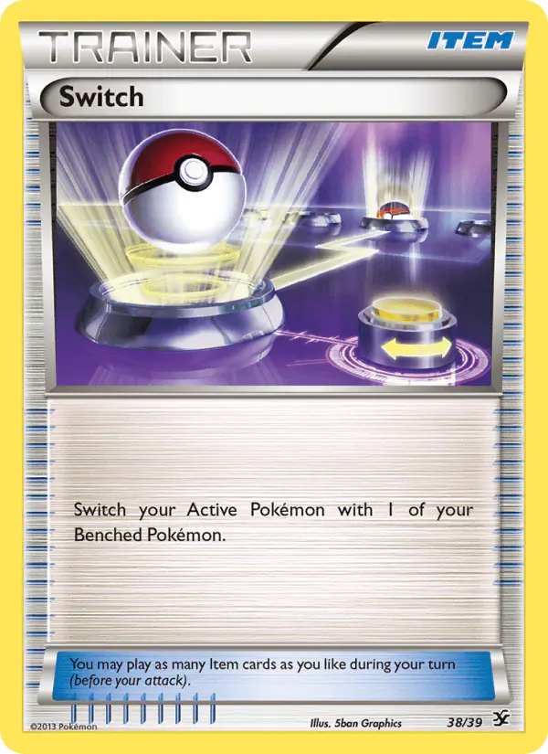 Carta Switch 38/39 de Kalos Starter Set