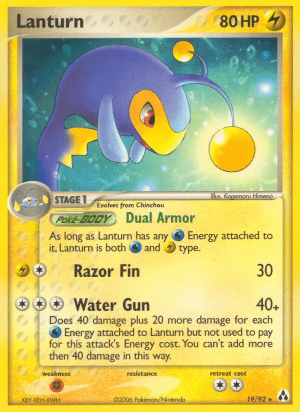 Carta Lanturn 19/92 de Legend Maker