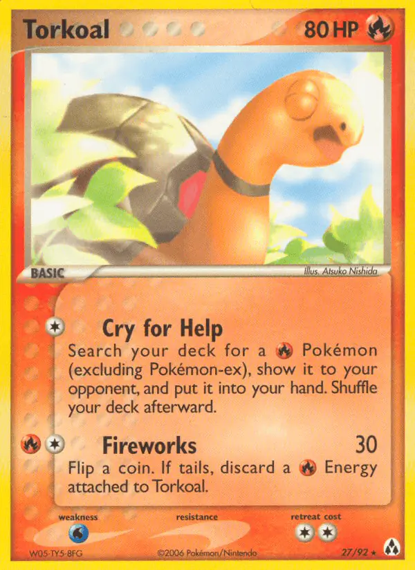 Carta Torkoal 27/92 de Legend Maker