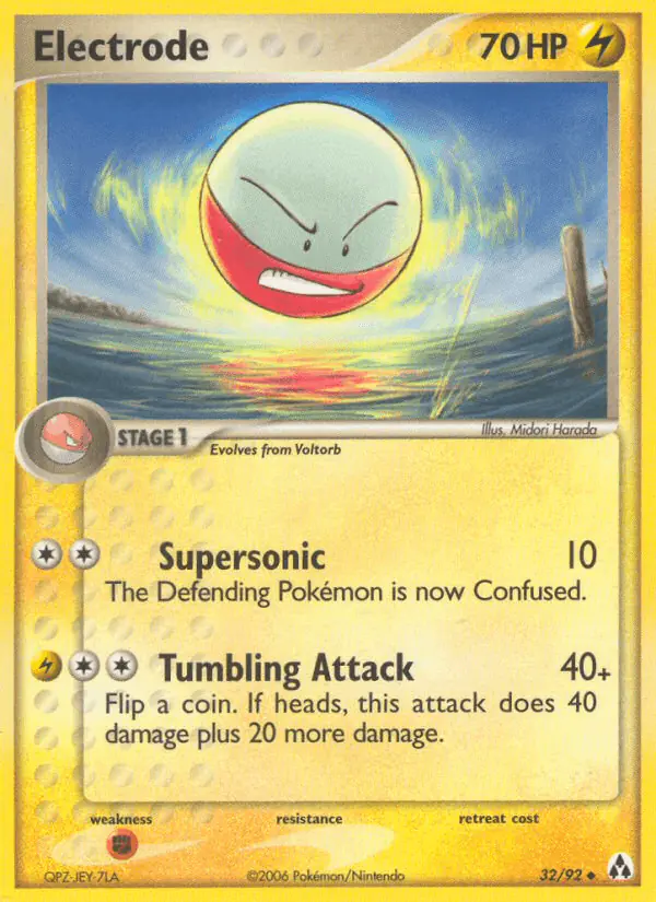 Carta Electrode 32/92 de Legend Maker