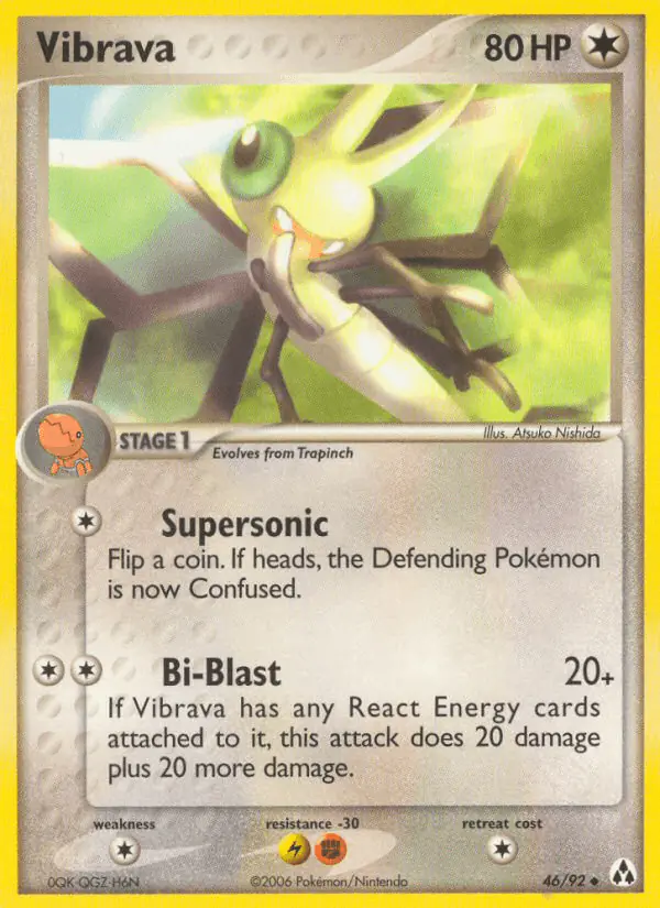 Carta Vibrava 46/92 de Legend Maker