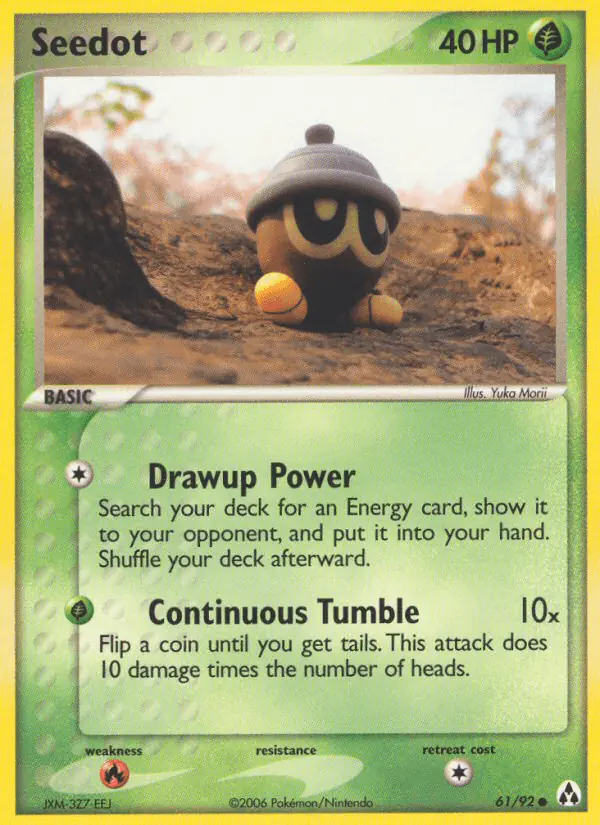 Carta Seedot 61/92 de Legend Maker