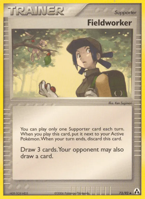 Carta Fieldworker 73/92 de Legend Maker