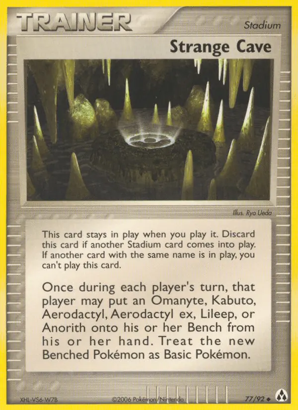 Carta Strange Cave 77/92 de Legend Maker