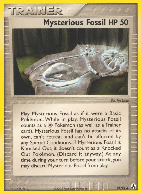 Carta Mysterious Fossil 79/92 de Legend Maker