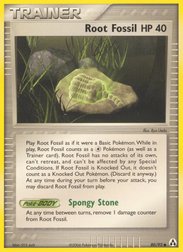 Carta Root Fossil 80/92 de Legend Maker