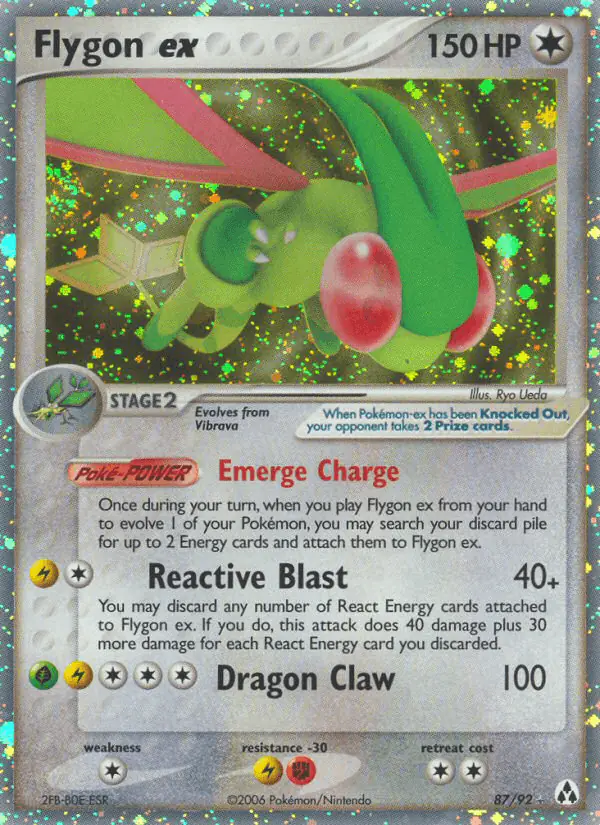 Carta Flygon ex 87/92 de Legend Maker
