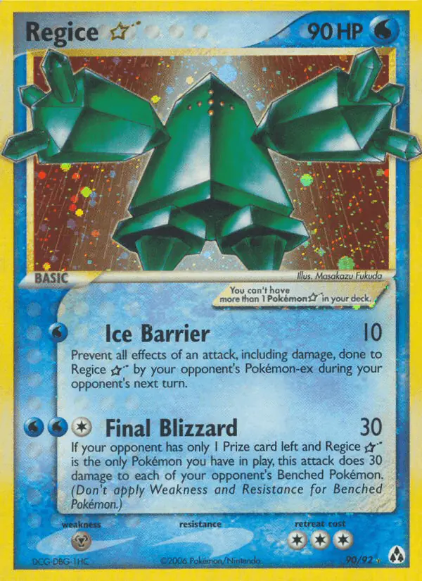 Carta Regice ☆ 90/92 de Legend Maker