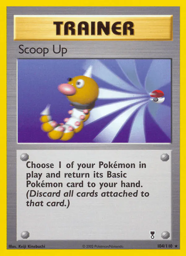 Carta Scoop Up 104/110 de Legendary Collection