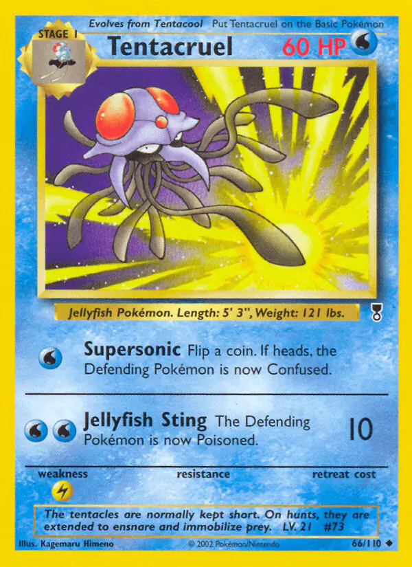 Carta Tentacruel 66/110 de Legendary Collection