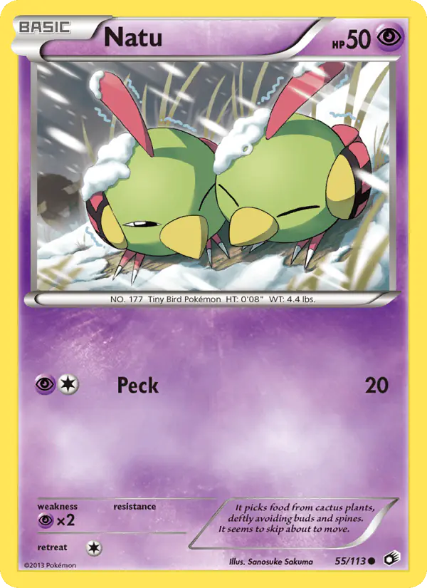 Carta Natu 55/113 de Legendary Treasures