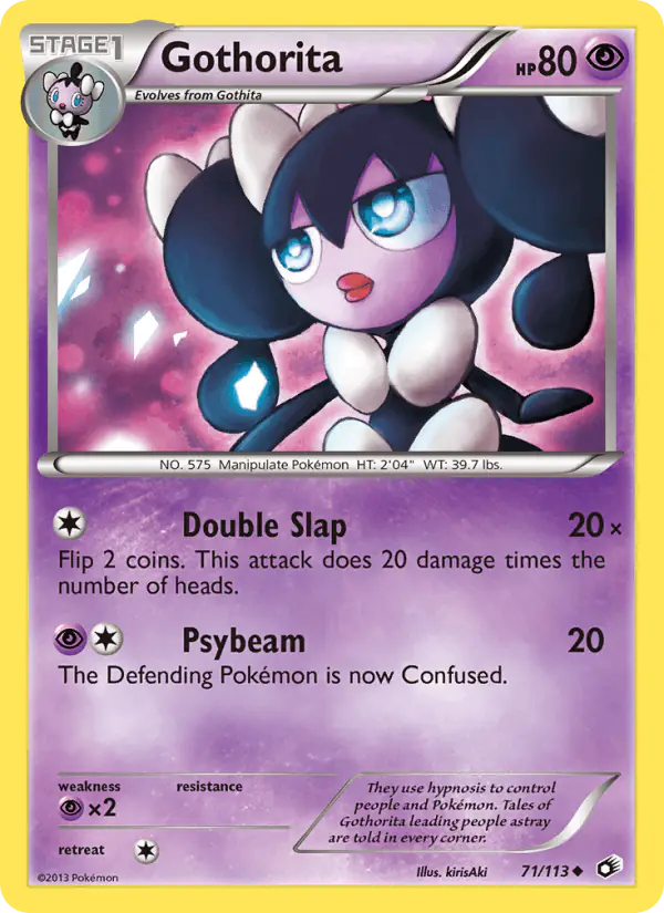 Carta Gothorita 71/113 de Legendary Treasures