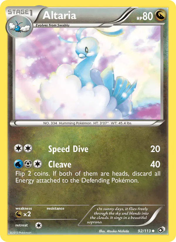 Carta Altaria 92/113 de Legendary Treasures