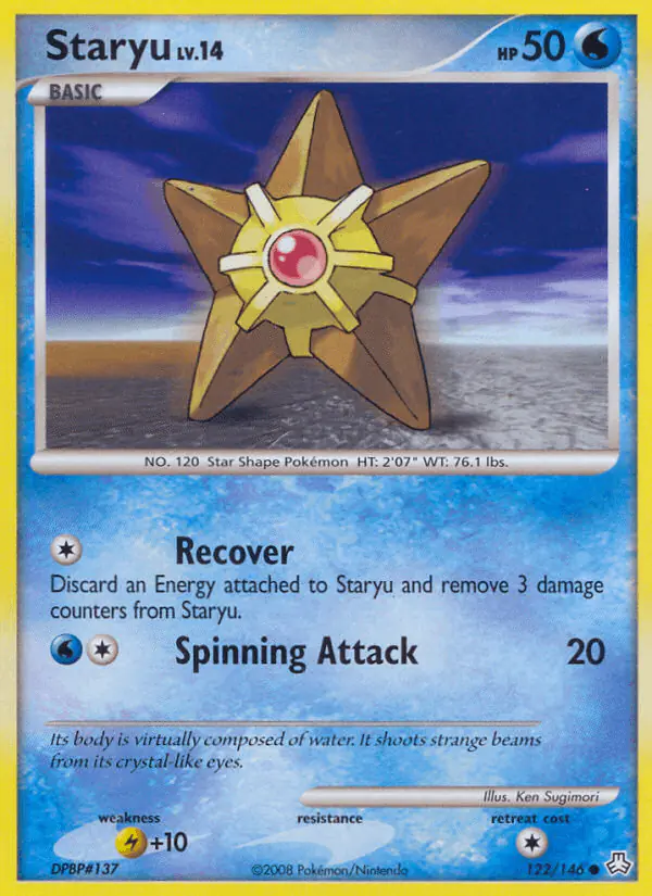 Carta Staryu 122/146 de Legends Awakened