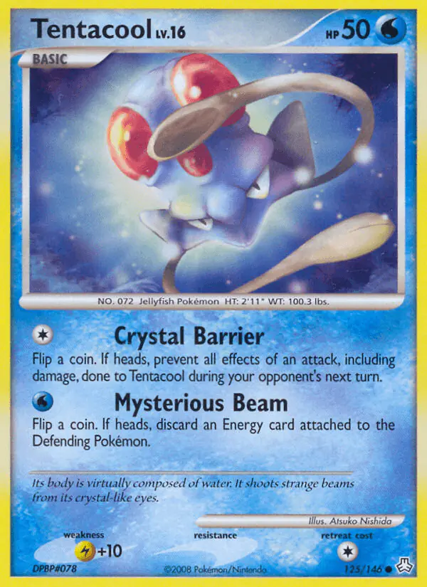 Carta Tentacool 125/146 de Legends Awakened