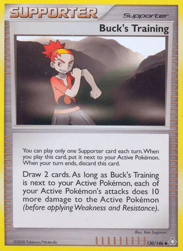 Carta Buck's Training 130/146 de Legends Awakened