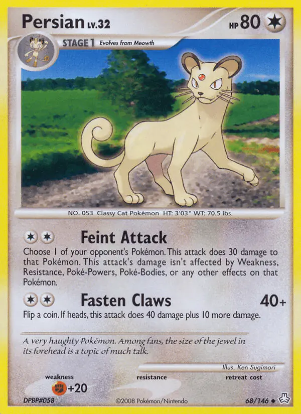 Carta Persian 68/146 de Legends Awakened