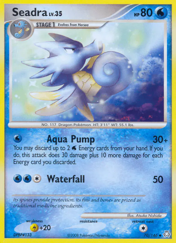 Carta Seadra 70/146 de Legends Awakened